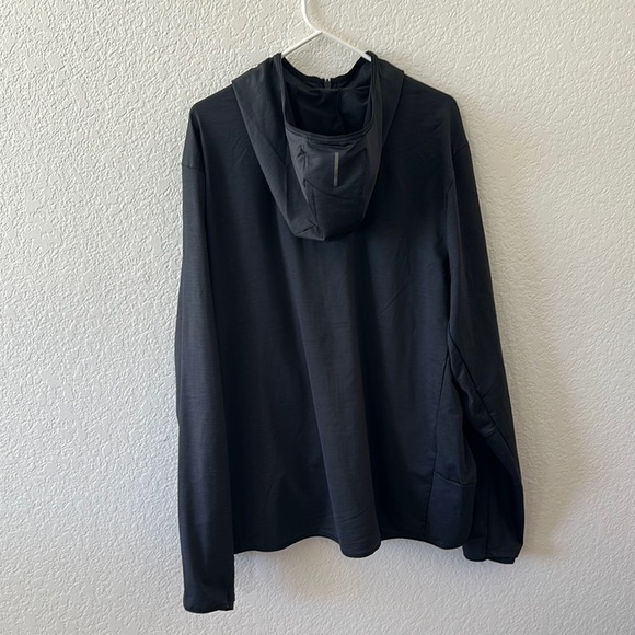 REI Men's Black Jacket with Hood Size 3X in Excellent Condition - Picture 6 of 6